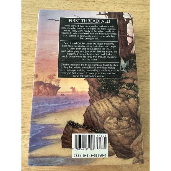 Anne McCaffrey, 2 BKS Dragonseye & Dragonsdawn HC/DJ/ First Ed/Sci-Fi VTG - Picture 10 of 15